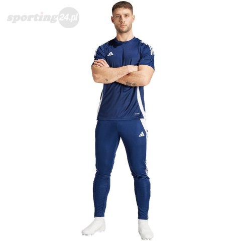 Spodnie męskie adidas Tiro 24 Slim Training granatowe IR9344 Adidas teamwear Spodnie męskie adidas Tiro 24 Slim Training granatowe IR9344 Adidas teamwear
