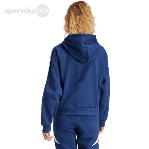 Bluza damska adidas Tiro 24 Hooded granatowa IR7507 Adidas teamwear Bluza damska adidas Tiro 24 Hooded granatowa IR7507 Adidas teamwear