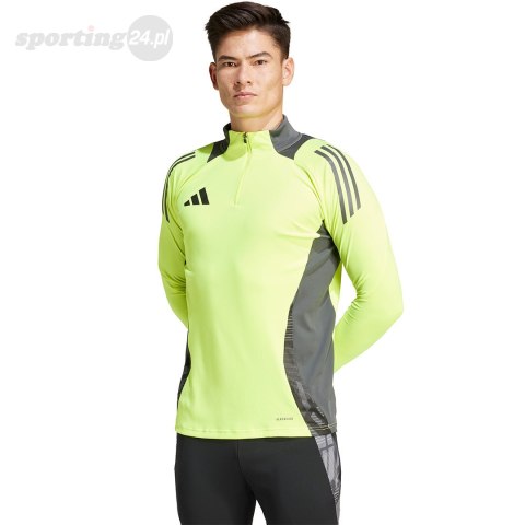 Bluza męska adidas Tiro 24 Competition Training Top limonkowa IS1642 Adidas teamwear Bluza męska adidas Tiro 24 Competition Training Top limonkowa IS1642 Adidas teamwear