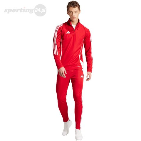 Bluza męska adidas Tiro 24 Training Top czerwona IS1045 Adidas teamwear Bluza męska adidas Tiro 24 Training Top czerwona IS1045 Adidas teamwear