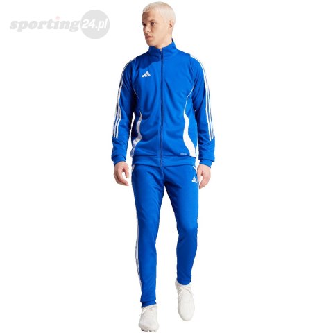 Bluza męska adidas Tiro 24 Training niebieska IR9492 Adidas teamwear Bluza męska adidas Tiro 24 Training niebieska IR9492 Adidas teamwear