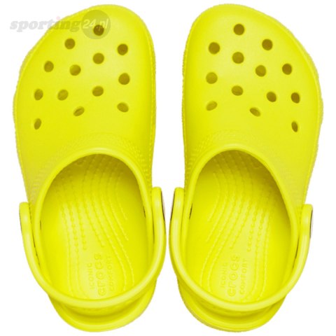 Chodaki dla dzieci Crocs Kids Toddler Classic Clog żółte 206990 76M Crocs Chodaki dla dzieci Crocs Kids Toddler Classic Clog żółte 206990 76M Crocs