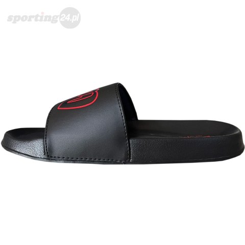 Klapki damskie Lee Cooper czarno-czerwone LCW-24-42-2483LA Lee Cooper Klapki damskie Lee Cooper czarno-czerwone LCW-24-42-2483LA Lee Cooper