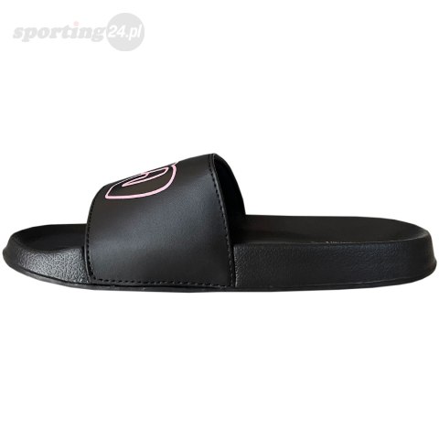 Klapki damskie Lee Cooper czarno-różowe LCW-24-42-2482LA Lee Cooper Klapki damskie Lee Cooper czarno-różowe LCW-24-42-2482LA Lee Cooper