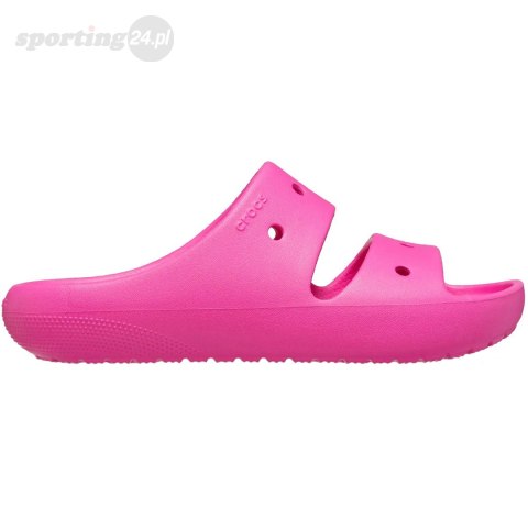 Klapki dla dzieci Crocs Classic Sandal v2 Kids różowe 209421 6UB Crocs Klapki dla dzieci Crocs Classic Sandal v2 Kids różowe 209421 6UB Crocs