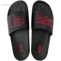 Klapki męskie Lee Cooper czarno-czerwone LCW-24-42-2484MC Lee Cooper Klapki męskie Lee Cooper czarno-czerwone LCW-24-42-2484MC Lee Cooper