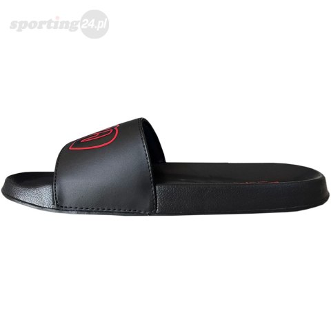 Klapki męskie Lee Cooper czarno-czerwone LCW-24-42-2484MC Lee Cooper Klapki męskie Lee Cooper czarno-czerwone LCW-24-42-2484MC Lee Cooper