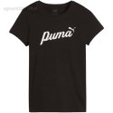 Koszulka damska Puma ESS+Script czarna 679315 01 Puma