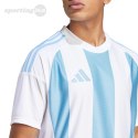 Koszulka męska adidas Striped 24 Jersey biało-błękitna IW4555 Adidas teamwear Koszulka męska adidas Striped 24 Jersey biało-błękitna IW4555 Adidas teamwear