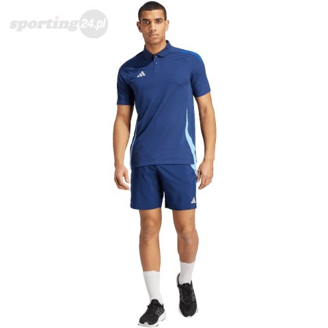 Koszulka męska adidas Tiro 24 Competition Polo granatowa IR7564 Adidas teamwear Koszulka męska adidas Tiro 24 Competition Polo granatowa IR7564 Adidas teamwear