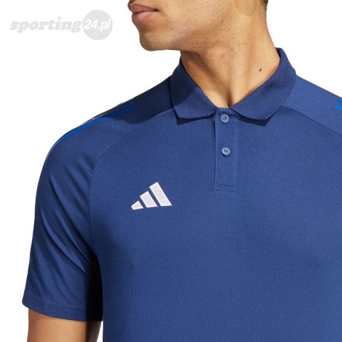 Koszulka męska adidas Tiro 24 Competition Polo granatowa IR7564 Adidas teamwear Koszulka męska adidas Tiro 24 Competition Polo granatowa IR7564 Adidas teamwear