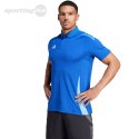Koszulka męska adidas Tiro 24 Competition Polo niebieska IR7566 Adidas teamwear Koszulka męska adidas Tiro 24 Competition Polo niebieska IR7566 Adidas teamwear