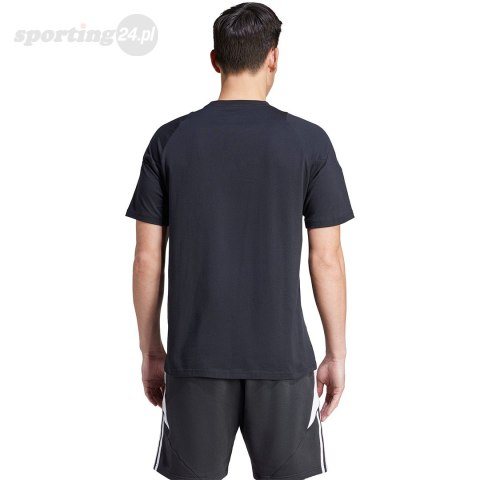 Koszulka męska adidas Tiro 24 Sweat czarna IJ9954 Adidas teamwear Koszulka męska adidas Tiro 24 Sweat czarna IJ9954 Adidas teamwear