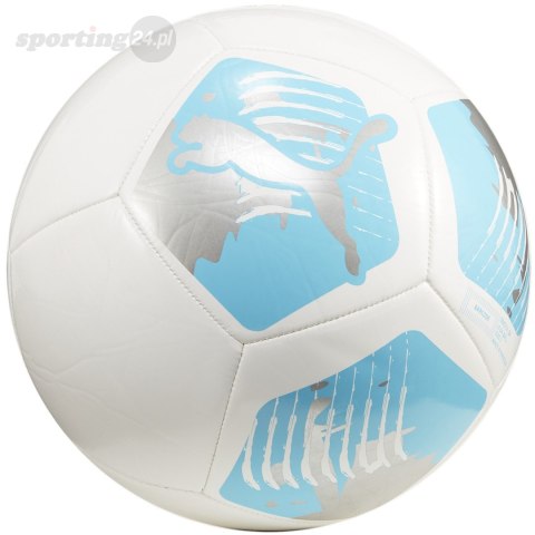Piłka nożna Puma Big Cat biało-niebieska 84214 04 Puma Piłka nożna Puma Big Cat biało-niebieska 84214 04 Puma