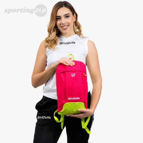 Plecak Givova Zaino Capo fuksja-żółty fluo B046-0619 Givova Plecak Givova Zaino Capo fuksja-żółty fluo B046-0619 Givova