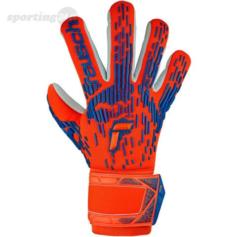 Rękawice bramkarskie Reusch Attrakt Freegel Silver Junior pomarańczowe 5472235 2210 Reusch Rękawice bramkarskie Reusch Attrakt Freegel Silver Junior pomarańczowe 5472235 2210 Reusch