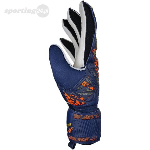 Rękawice bramkarskie Reusch Attrakt Grip Junior granatowe 5472815 4410 Reusch Rękawice bramkarskie Reusch Attrakt Grip Junior granatowe 5472815 4410 Reusch
