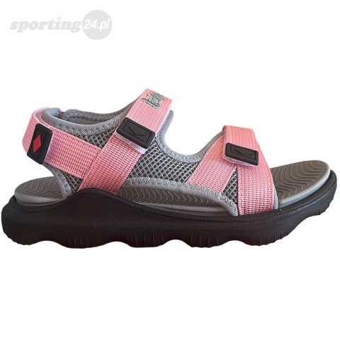 Sandały dla dzieci Lee Cooper szaro-różowe LCW-24-34-2603K Lee Cooper Sandały dla dzieci Lee Cooper szaro-różowe LCW-24-34-2603K Lee Cooper