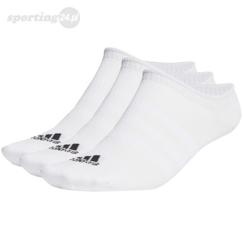 Skarpety adidas Thin and Light No-Show Socks 3P białe HT3463 Adidas Skarpety adidas Thin and Light No-Show Socks 3P białe HT3463 Adidas