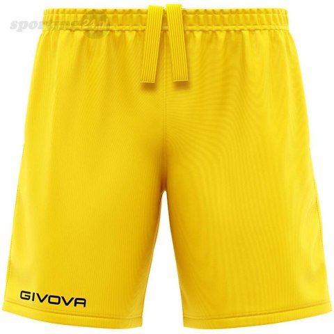 Spodenki Givova Capo żółte P018 0007 Givova Spodenki Givova Capo żółte P018 0007 Givova
