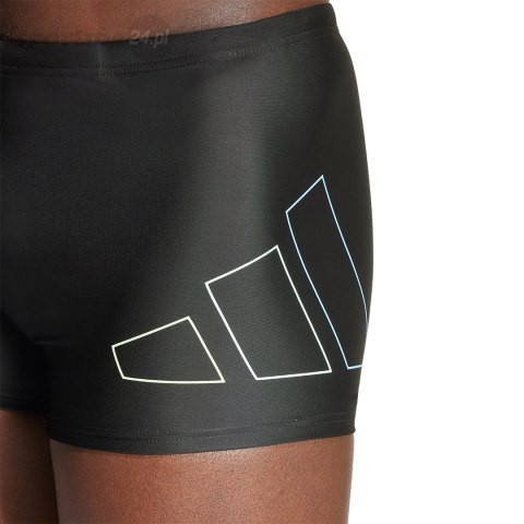 Spodenki kąpielowe męskie adidas Big Bars Swim czarne IU1887 Adidas Spodenki kąpielowe męskie adidas Big Bars Swim czarne IU1887 Adidas