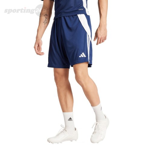 Spodenki męskie adidas Tiro 24 Training granatowe IR9335 Adidas teamwear Spodenki męskie adidas Tiro 24 Training granatowe IR9335 Adidas teamwear