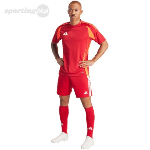 Spodenki męskie adidas Tiro 24 czerwone IR9379 Adidas teamwear Spodenki męskie adidas Tiro 24 czerwone IR9379 Adidas teamwear