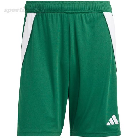 Spodenki męskie adidas Tiro 24 zielone IS1410 Adidas teamwear Spodenki męskie adidas Tiro 24 zielone IS1410 Adidas teamwear