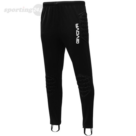 Spodnie bramkarskie Givova czarne PP04 0010 Givova Spodnie bramkarskie Givova czarne PP04 0010 Givova