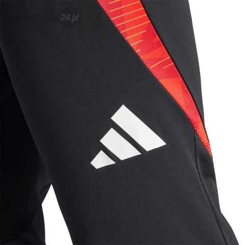 Spodnie męskie adidas Tiro 24 Competition Training czarno-pomarańczowe IP1879 Adidas teamwear Spodnie męskie adidas Tiro 24 Competition Training czarno-pomarańczowe IP1879 Adidas teamwear
