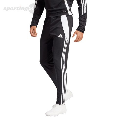 Spodnie męskie adidas Tiro 24 Slim Training czarne IP1953 Adidas teamwear Spodnie męskie adidas Tiro 24 Slim Training czarne IP1953 Adidas teamwear