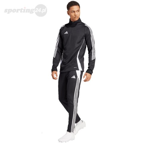 Spodnie męskie adidas Tiro 24 Slim Training czarne IP1953 Adidas teamwear Spodnie męskie adidas Tiro 24 Slim Training czarne IP1953 Adidas teamwear