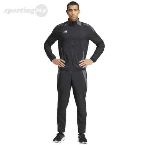 Bluza męska adidas Tiro 24 Competition Presentation czarna IP5596 Adidas teamwear Bluza męska adidas Tiro 24 Competition Presentation czarna IP5596 Adidas teamwear
