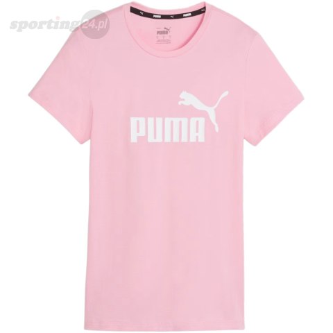 Koszulka damska Puma ESS Logo Tee różowa 586775 31 Puma Koszulka damska Puma ESS Logo Tee różowa 586775 31 Puma