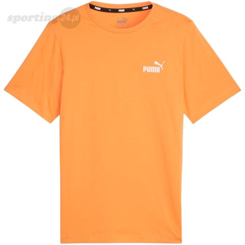 Koszulka męska Puma ESS Small Logo Tee pomarańczowa 586669 58 Puma Koszulka męska Puma ESS Small Logo Tee pomarańczowa 586669 58 Puma