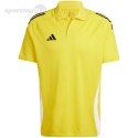 Koszulka męska adidas Tiro 24 Competition Polo żółta IV9144 Adidas teamwear Koszulka męska adidas Tiro 24 Competition Polo żółta IV9144 Adidas teamwear