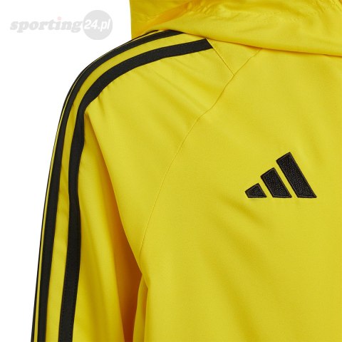 Kurtka dla dzieci adidas Tiro 24 żółta IM8795 Adidas teamwear Kurtka dla dzieci adidas Tiro 24 żółta IM8795 Adidas teamwear