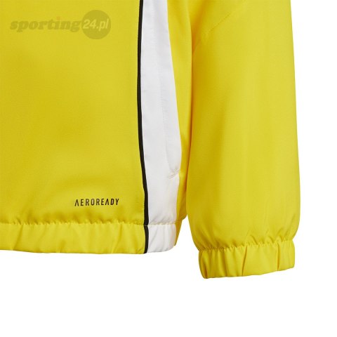 Kurtka dla dzieci adidas Tiro 24 żółta IM8795 Adidas teamwear Kurtka dla dzieci adidas Tiro 24 żółta IM8795 Adidas teamwear