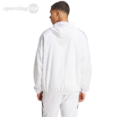 Kurtka męska adidas Tiro 24 biała IM8808 Adidas teamwear Kurtka męska adidas Tiro 24 biała IM8808 Adidas teamwear