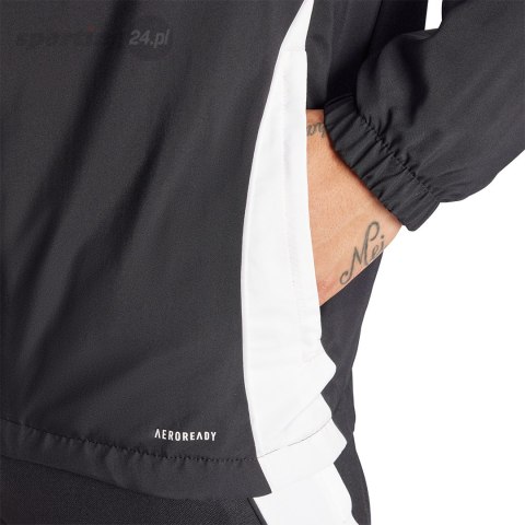 Kurtka męska adidas Tiro 24 czarna IM8806 Adidas teamwear Kurtka męska adidas Tiro 24 czarna IM8806 Adidas teamwear