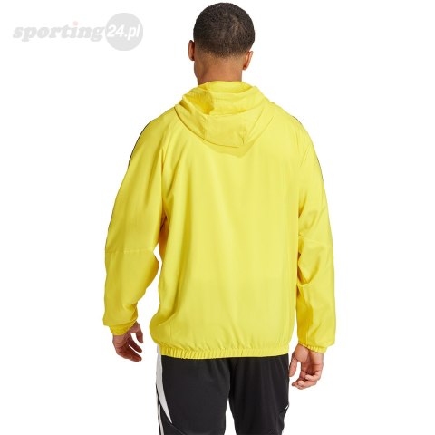 Kurtka męska adidas Tiro 24 żółta IM8807 Adidas teamwear Kurtka męska adidas Tiro 24 żółta IM8807 Adidas teamwear