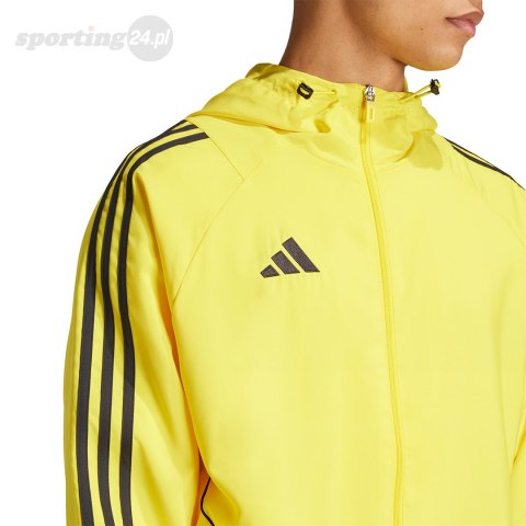 Kurtka męska adidas Tiro 24 żółta IM8807 Adidas teamwear Kurtka męska adidas Tiro 24 żółta IM8807 Adidas teamwear