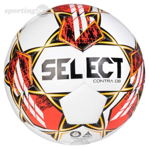 Piłka nożna Select Contra DB FIFA Basic v23 biało-czerwona 18323 Select Piłka nożna Select Contra DB FIFA Basic v23 biało-czerwona 18323 Select