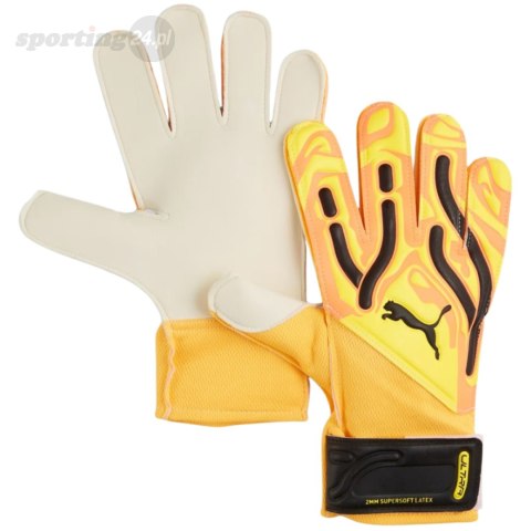 Rękawice bramkarskie Puma Ultra Play RC żółte 41862 09 Puma Rękawice bramkarskie Puma Ultra Play RC żółte 41862 09 Puma