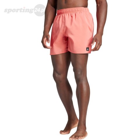 Spodenki kąpielowe męskie adidas Solid CLX Short-Length koralowe IR6223 Adidas Spodenki kąpielowe męskie adidas Solid CLX Short-Length koralowe IR6223 Adidas