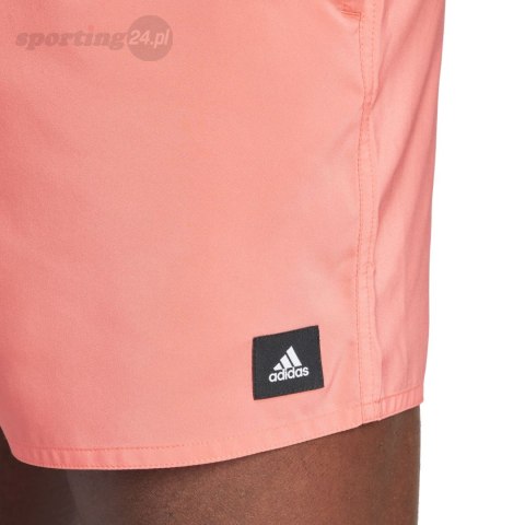 Spodenki kąpielowe męskie adidas Solid CLX Short-Length koralowe IR6223 Adidas Spodenki kąpielowe męskie adidas Solid CLX Short-Length koralowe IR6223 Adidas