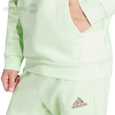 Bluza męska adidas Essentials Fleece Hoodie zielona IN0327 Adidas Bluza męska adidas Essentials Fleece Hoodie zielona IN0327 Adidas