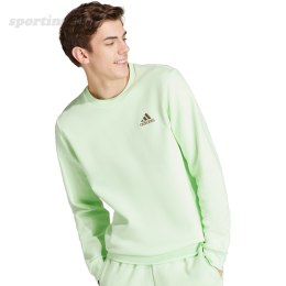 Bluza męska adidas Essentials Fleece zielona IN0326 Adidas