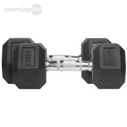 Hantle Thorn Fit Hex Rubber Dumbbell 10,0 kg x 2 szt. Thorn Fit