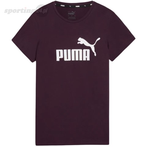 Koszulka damska Puma ESS Logo Tee ciemny fiolet 586775 39 Puma